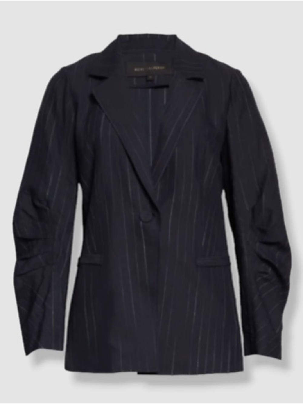 KOBI HALPERIN Donna Pinstripe Single-Button Blazer